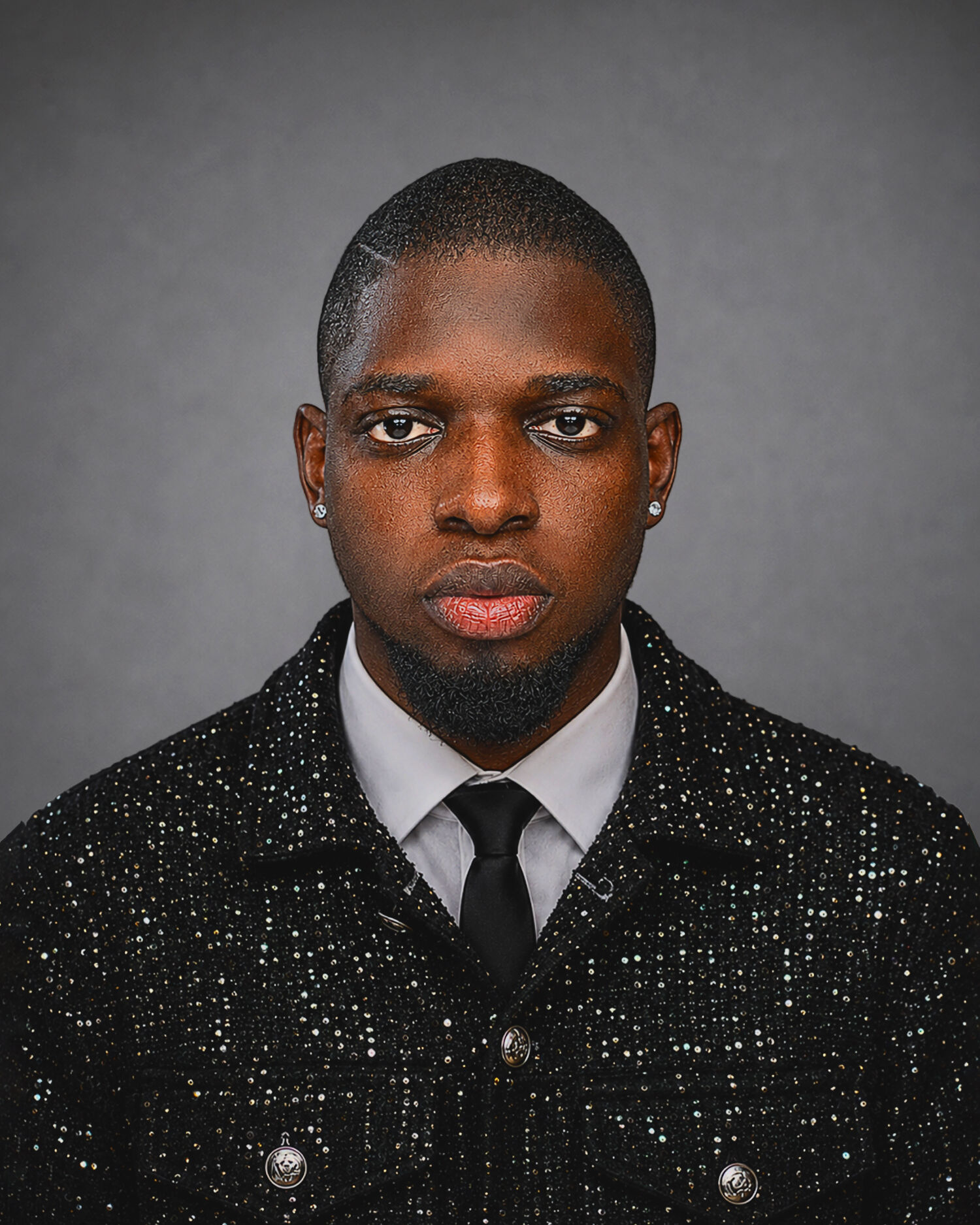 Solomon Nick, founder and lead creative at SnCreative, in studio portrait